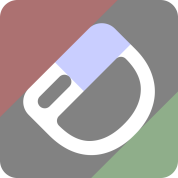 The red space is much larger than the green space. But slightly compensated by the weight of blue space.